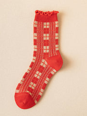 Unisex Christmas Long Socks