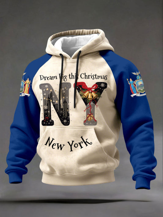 Men's New York Christmas Hoodies